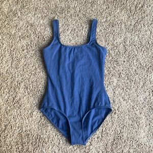 Blue Tank Ballet Leotard